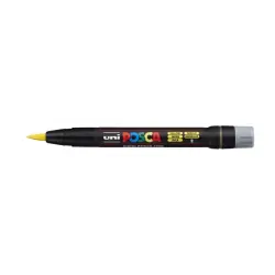 Posca PCF-350 Marcador de Pintura - Punta Acrilica Estilo Pincel - Tinta Base al Agua - No Permanente - Resistente a la Luz - In