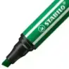 Stabilo Pen 68 MAX Arty Pack de 4 Rotuladores - Punta de Fibra Biselada - Trazo entre 1-5mm aprox. - Tinta a Base de Agua - Colo