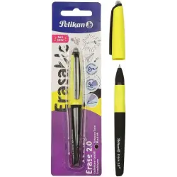 Pelikan Roller Erase 2.0 Boligrafo - Empuñadura Ergonomica Antifatiga - Duracion Larga de la Tinta - Cuerpo del Mismo Color de E
