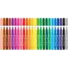 Jovi Felt Pens Estuche de 24 Rotuladores Jumbo - Punta de 5.8mm - Amplia Variedad de Tonos - Tinta de Gran Fijacion - Capuchon d