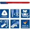 Staedtler Triplus Color 323 Pack de 10 Rotuladores de Punta Fina - Trazo 1mm Aprox - Tinta Base de Agua - Colores Surtidos | Aho