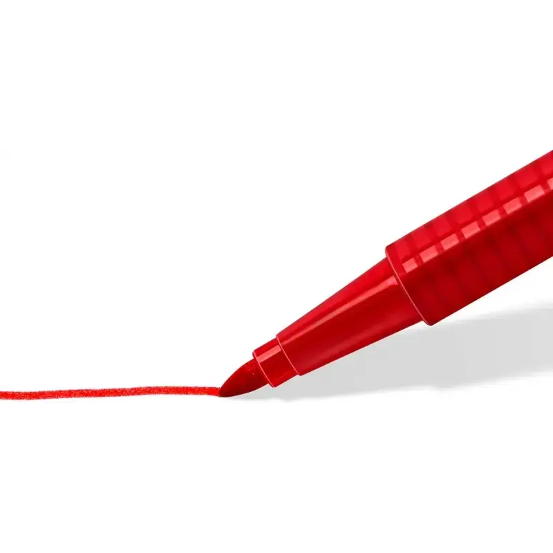 Staedtler Triplus Color 323 Pack de 10 Rotuladores - Trazo 1mm Aprox - Tinta Antisecado - Capuchon Ventilado - Colores Surtidos
