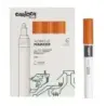 Carioca Plus Pack de 6 Marcadores Acrilicos - Punta 2mm - Color Naranja | Ahorro Imprimiendo