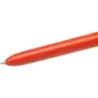 Bic 4 Colours Original Fine Boligrafo de Bola Retractil - Punta Fina de 0.8mm - Tinta con Base de Aceite - Cuerpo Rojo/Blanco -
