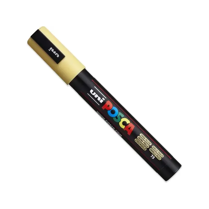 Posca PC-5M Pack de 4 Marcadores de Pintura - Punta de Bala 1.8-2.5mm - Tinta Base al Agua - No Permanente - Resistente a la Luz