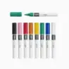 Carioca Plus Pack de 8 Marcadores Acrilicos en Caja Rigida - Punta 2mm - Tinta Acrilica Super Pigmentada - Colores Surtidos | Ah