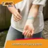 Bic Kids Tatuajes Temporales Pack de 3 Sellos + 3 Rotuladores + 10 Plantillas - Tinta Dermatologicamente Testada y Sin Perfume -