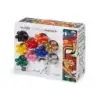 Carioca Plus Expositor con 60 Marcadores Acrilicos - Punta 2mm - Tinta Acrilica Super Pigmentada - 10 Colores Surtidos | Ahorro