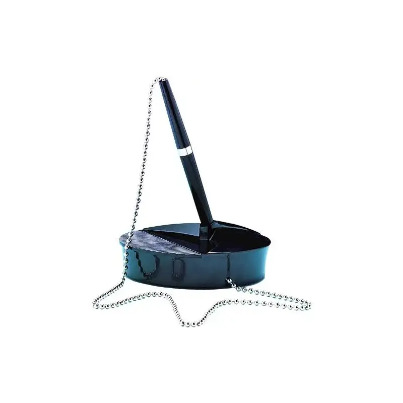 Fellowes Boligrafo con Peana - Base Pesada Antideslizante - Cadena Contra Robo de 520mm - Color Tinta Azul | Ahorro Imprimiendo
