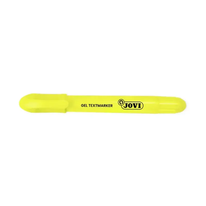 Jovi Gel Textmarker Marcador de Texto Fluorescente - Gel en Seco - No Necesitan Punta - No Traspasan - Secado Rapido - Aptos par
