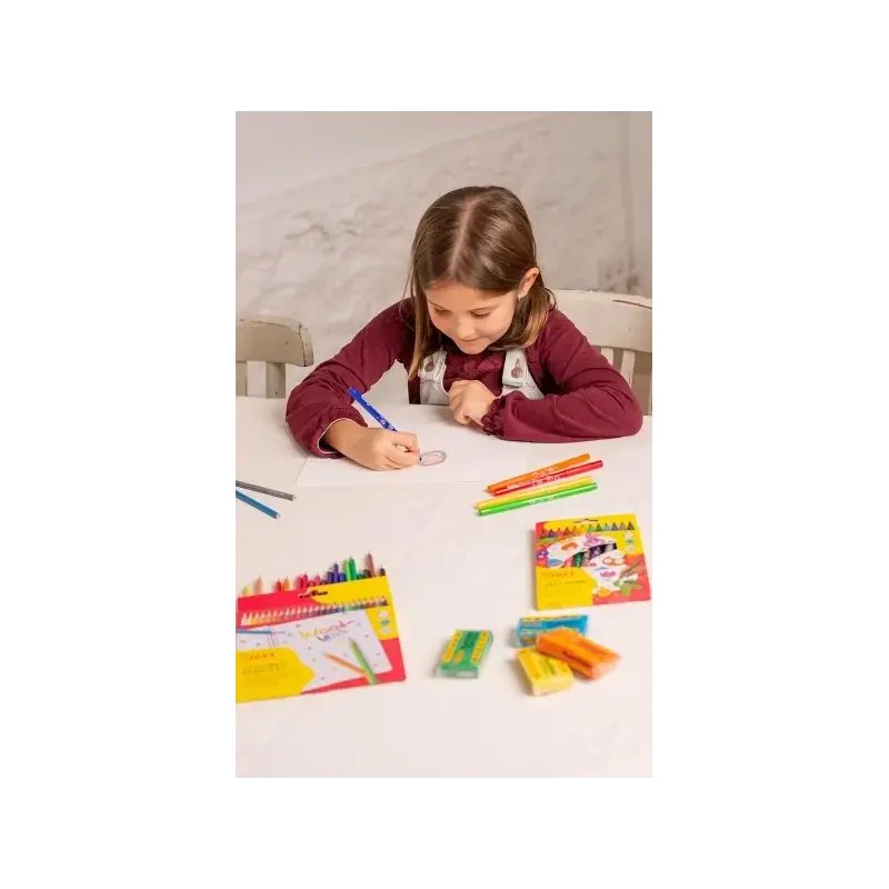 Jovi Felt Pens Pack de 12 Rotuladores - Punta de 3mm - Amplia Variedad de Tonos - Tinta de Gran Fijacion - Capuchon de Ventilado