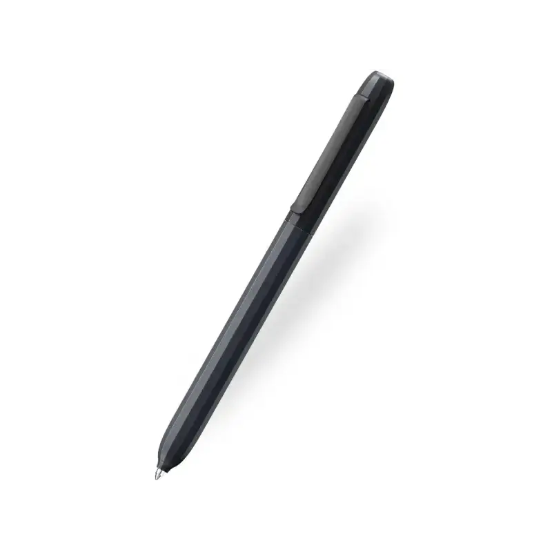 Faber-Castell Avori Boligrafo de Mecanismo Giratorio XB - 92% de Plastico Reciclado - Clip Metalico Solido - Color Negro | Ahorr