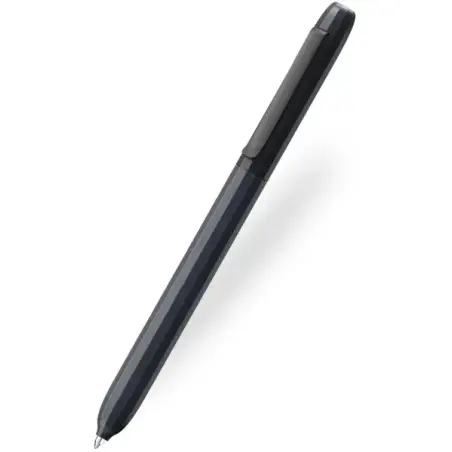 Faber-Castell Avori Boligrafo de Mecanismo Giratorio XB - 92% de Plastico Reciclado - Clip Metalico Solido - Color Negro | Ahorr