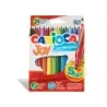 Carioca Joy Pack de 24 Rotuladores - Tinta Superlavable - Punta Fina 2.8mm - Punta Bloqueada - Tapa Ventilada - Color Varios | A