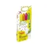 Jovi Gel Textmarker Pack con 4 Marcadores de Texto Fluorescentes - Gel en Seco - No Traspasan - Secado Rapido - Aptos para Luz N