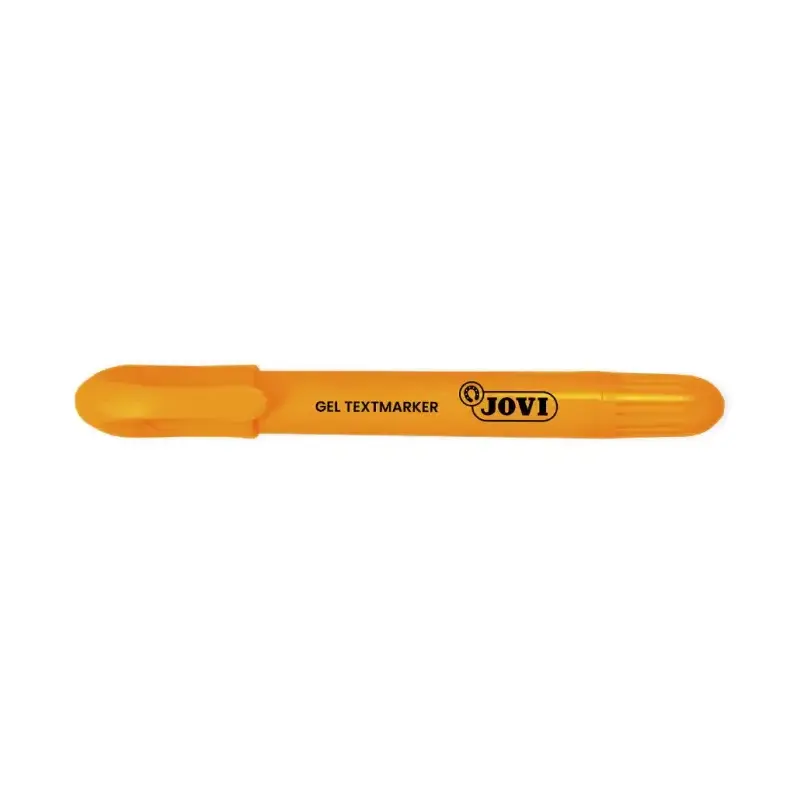 Jovi Gel Textmarker Pack con 4 Marcadores de Texto Fluorescentes - Gel en Seco - No Traspasan - Secado Rapido - Aptos para Luz N