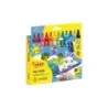 Jovi Felt Pens Estuche de 12 Rotuladores Jumbo - Punta de 5.8mm - Amplia Variedad de Tonos - Tinta de Gran Fijacion - Capuchon d