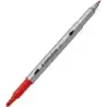 Staedtler Noris 320 Pack de 12 Rotuladores - Doble Punta de Fibra - Trazos 1 y 3mm - Tapa Ventilada - Colores surtidos | Ahorro