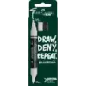 Faber-Castell Multimark Acrylic Pack con 2 Rotuladores Acrilicos Doble Punta - Puntas Redondas de 1mm y 3mm - Tinta Acrilica a B