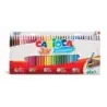 Carioca Joy Superlavable Pack de 36 Rotuladores - Punta Fina 2.8mm - Punta Bloqueada - Tapa Ventilada - Colores Surtidos | Ahorr