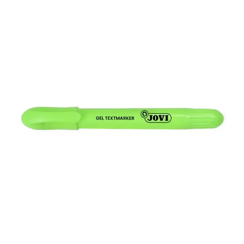 Jovi Gel Textmarker Marcador de Texto Fluorescente - Gel en Seco - No Necesitan Punta - No Traspasan - Secado Rapido - Aptos par