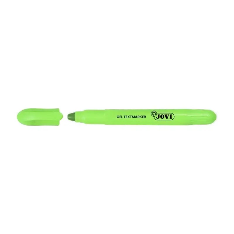 Jovi Gel Textmarker Marcador de Texto Fluorescente - Gel en Seco - No Necesitan Punta - No Traspasan - Secado Rapido - Aptos par