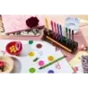 Stabilo Pen 68 Set de Mesa con 10 Rotuladores de Punta de Fibra - Trazo de 1mm aprox. - Tinta con Base de Agua - Colores Surtido