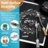 Faber-Castell Shake & Paint Black Edition Pack de 6 Rotuladores Acrilicos Doble Punta - Puntas Redondas de 1mm y 3mm - Tinta Acr
