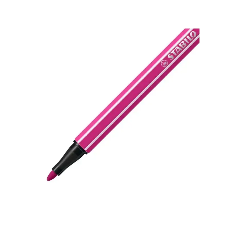 Stabilo Pen 68 Pack de 18 Rotuladores de Punta de Fibra - Trazo de 1mm aprox. - Tinta con Base de Agua - Colores Surtidos | Ahor