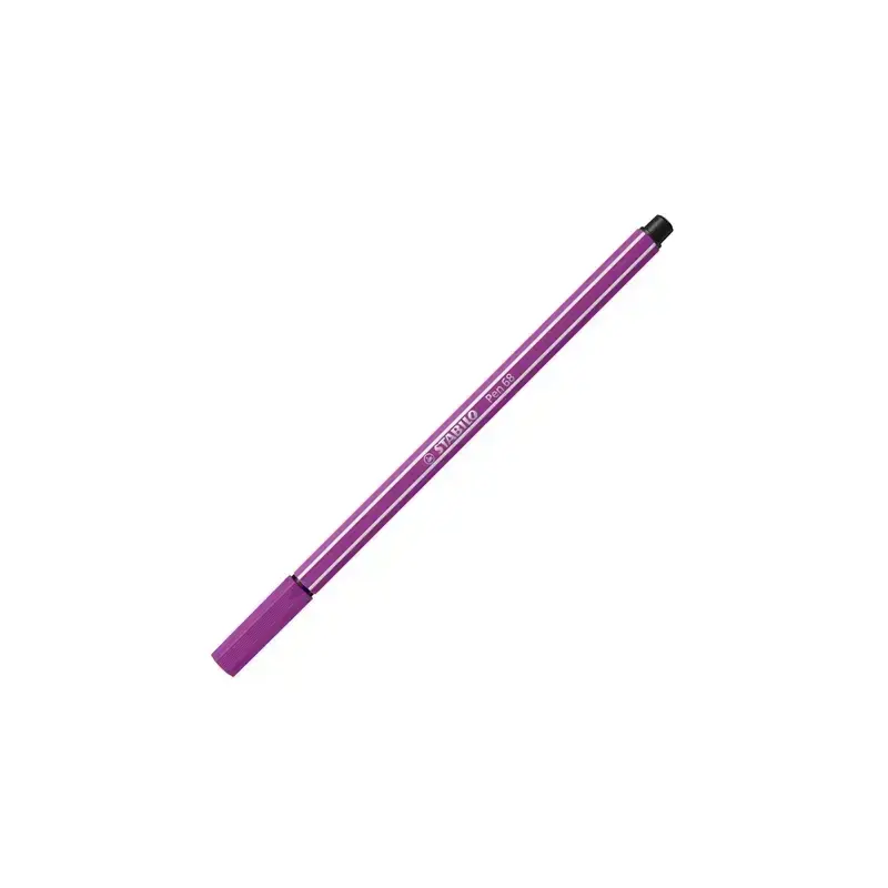 Stabilo Premium Pen 68 Estuche con 20 Rotuladores - Punta de Fibra - Trazo de 1mm aprox. - Alto Brillo y Luminosidad de Color -