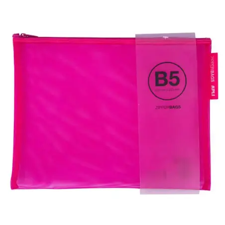 Apli Sobres Porta-Todo Nylon Transpirable - Tamaño B5 (290x223mm) - Resistente y Duradero - Ideal para Tablets y Equipos Electro