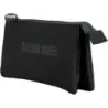 Dohe Colour Vibes Portatodo Triple - Cierre Doble con Cremallera y Tirador de Goma - Color Negro | Ahorro Imprimiendo