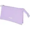 Dohe Serenity Portatodo Triple - Cierre Doble con Cremallera y Tirador de Goma - Color Morado | Ahorro Imprimiendo