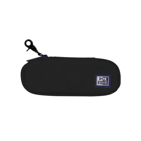 Oxford B-Hook Estuche Semirrigido Portatodo - 1 Compartimento - Gancho para Colgar - Bolsillo Interior de Rejilla - Fabricado en