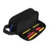 Oxford B-Smart Estuche Portatodo - 3 Compartimentos - Asa Lateral - Fabricado en Material Reciclado - Color Negro | Ahorro Impri