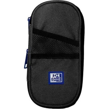 Oxford B-Max Estuche Portatodo Expandible - 1 Compartimento de Gran Capacidad - 2 Bolsillos Exteriores - Fabricado en Material R