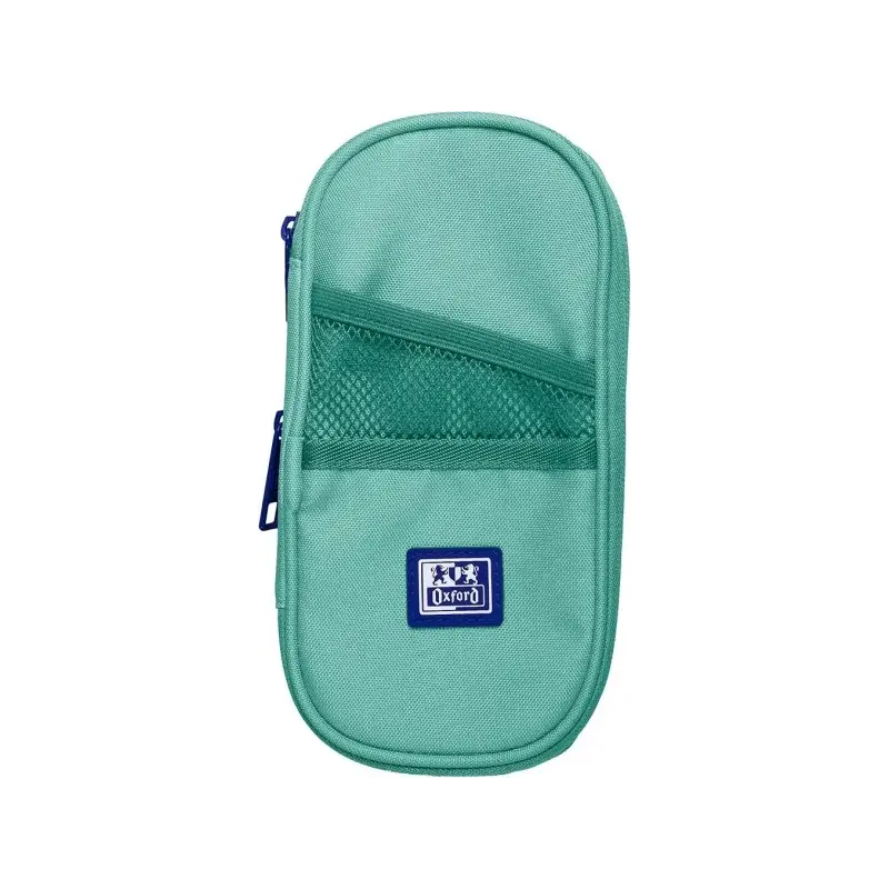 Oxford B-Max Estuche Portatodo Expandible - 1 Compartimento de Gran Capacidad - 2 Bolsillos Exteriores - Fabricado en Material R