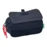 Safta Benetton Together Portatodo - 3 Compartimentos con Cremalleras - Bolsillo Frontal - Cinta Adaptable - 1.72L - 215x80x100mm
