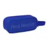 Safta Real Madrid Portatodo - 3 Compartimentos con Cremalleras - Asa Lateral - 1.25L - 210x70x85mm - Color Azul | Ahorro Imprimi