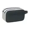 Safta Real Madrid Neceser de 5L Portatodo - 2 Compartimentos - Asa de Mano - Cierre de Cremallera - 26x15x12.5cm - Color Blanco