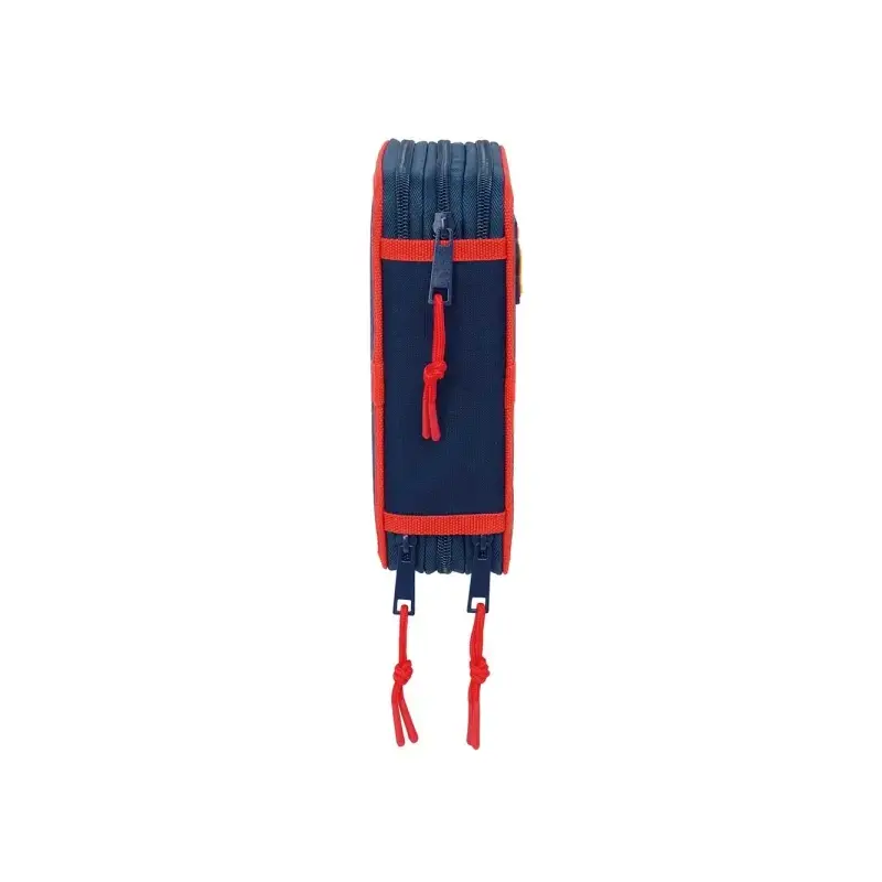 Safta Spider-Man Plumier de 3 Pisos - 37 Piezas - 1.3L - Goma - Lapiz - Boligrafos - Sacapuntas - Reglas - 16 Colores - 14 Rotul
