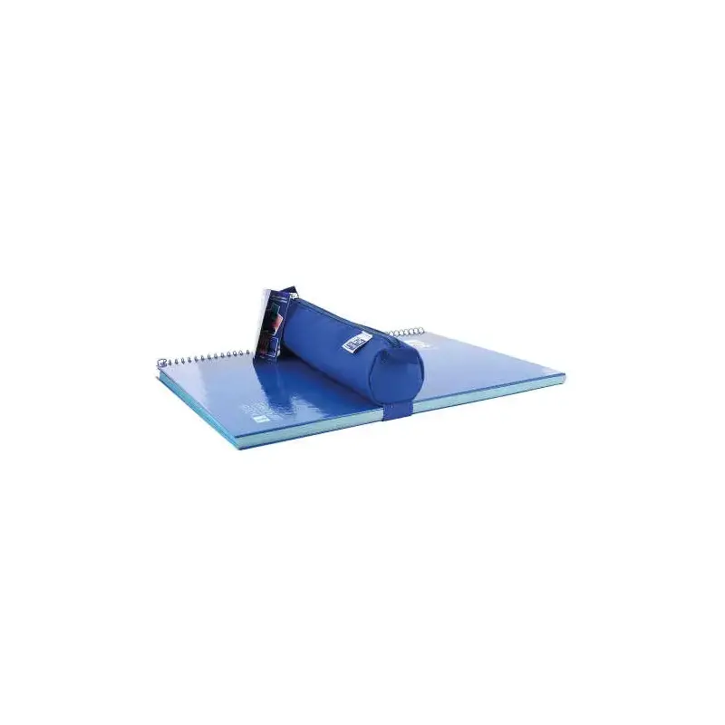 Oxford Kangoo Teens Expositor de 24 Estuches (12 rectangulares medianos, 12 redondos pequeños) - Goma Elastica para unirlo al Cu