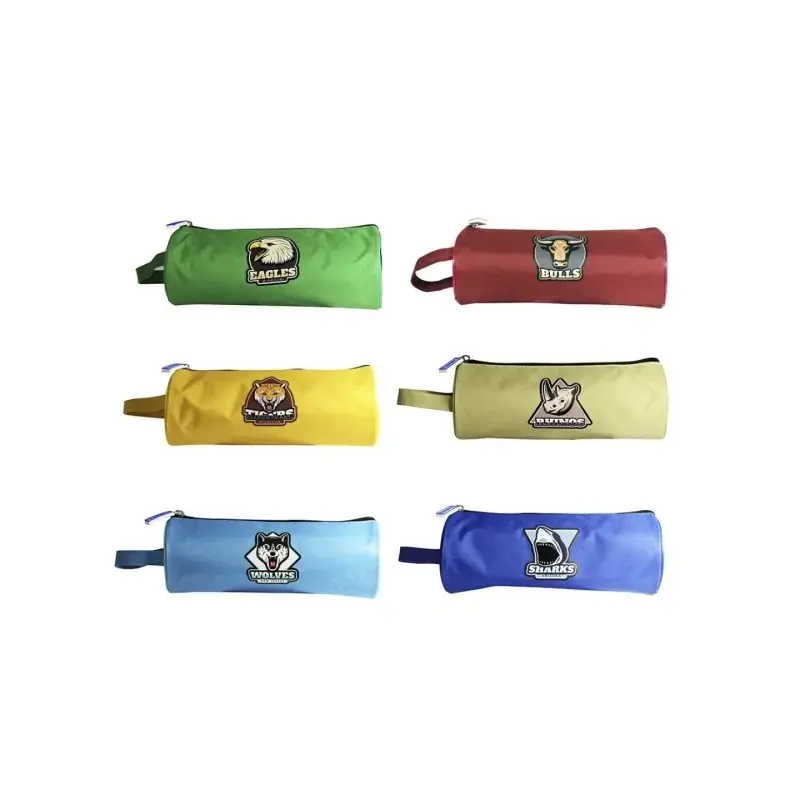 Bismark Animals Portatodo Redondo con Imagenes de Animales - 1 Compartimento - 6 Diseños Diferentes | Ahorro Imprimiendo