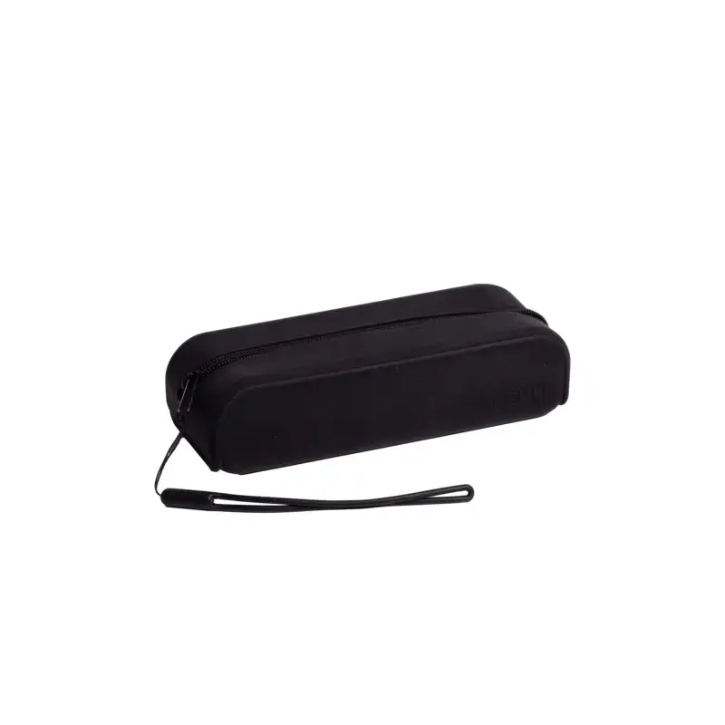 Enri Estuche de 1 Compartimento - Fabricado en Silicona - Asa de Mano - Color Negro | Ahorro Imprimiendo