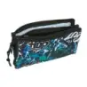Safta Graffiti Go Portatodo - 3 Compartimentos con Cremalleras - Bolsillo Interior - 0.60L - 220x30x120mm - Color Azul Oscuro |