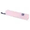Oxford Live & Go Estuche Cuadrado Pequeño - Material Acolchado - Goma Elastica para unirlo al Cuaderno - Color Rosa | Ahorro Imp