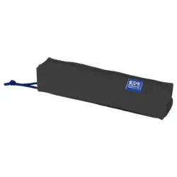 Oxford Kangoo Live and Go Estuche Cuadrado Compacto - Goma Elastica para Cuadernos - 22x4x4cm - Color Negro | Ahorro Imprimiendo