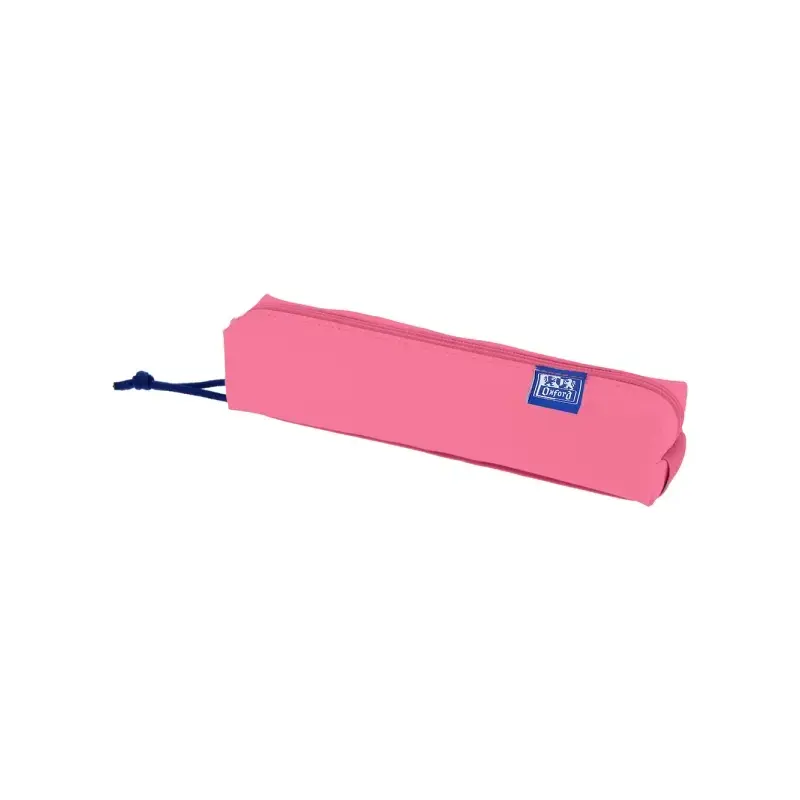 Oxford Kangoo Live and Go Estuche Cuadrado Compacto - Goma Elastica para Cuadernos - 22x4x4cm - Color Sandia | Ahorro Imprimiend