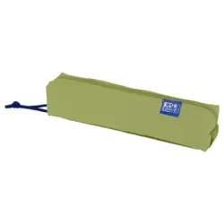 Oxford Kangoo Live and Go Estuche Cuadrado Compacto - Goma Elastica para Cuadernos - 22x4x4cm - Color Verde | Ahorro Imprimiendo