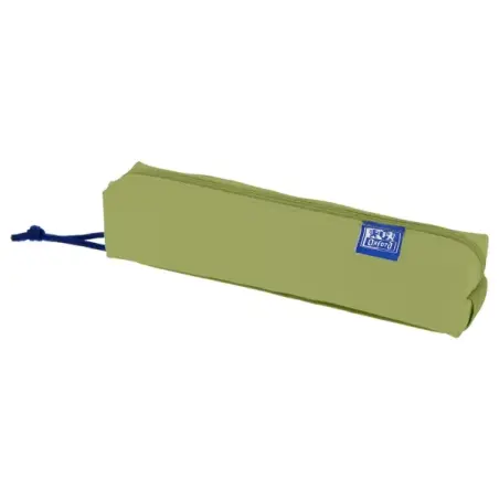 Oxford Kangoo Live and Go Estuche Cuadrado Compacto - Goma Elastica para Cuadernos - 22x4x4cm - Color Verde | Ahorro Imprimiendo